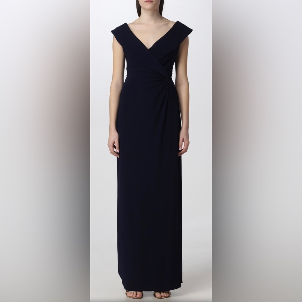 Lauren Ralph Lauren Size 4 Jersey Off-the-Shoulder Maxi Gown